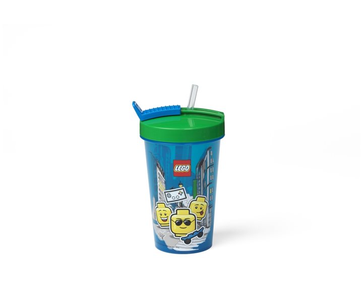 LEGO® ΠΟΤΗΡΙ ΜΕ ΚΑΛΑΜΑΚΙ 0.5L ΙCONIC BOY - 40441724