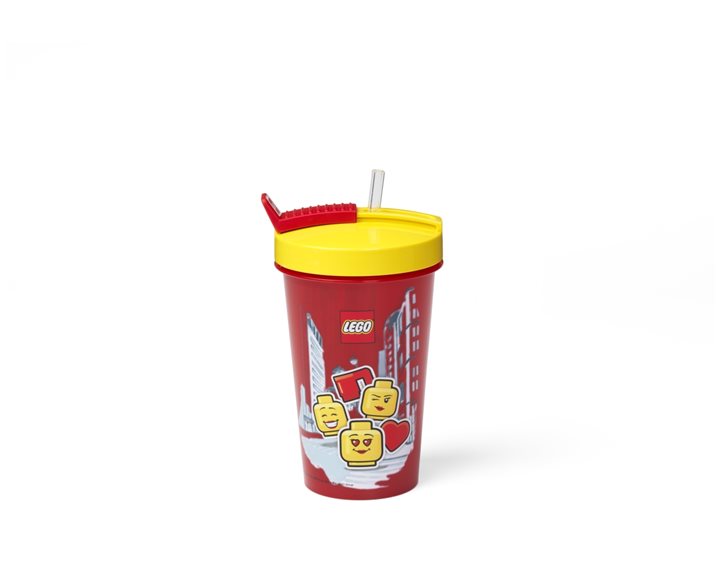 LEGO® ΠΟΤΗΡΙ ΜΕ ΚΑΛΑΜΑΚΙ 0.5L ΙCONIC GIRL - 40441725