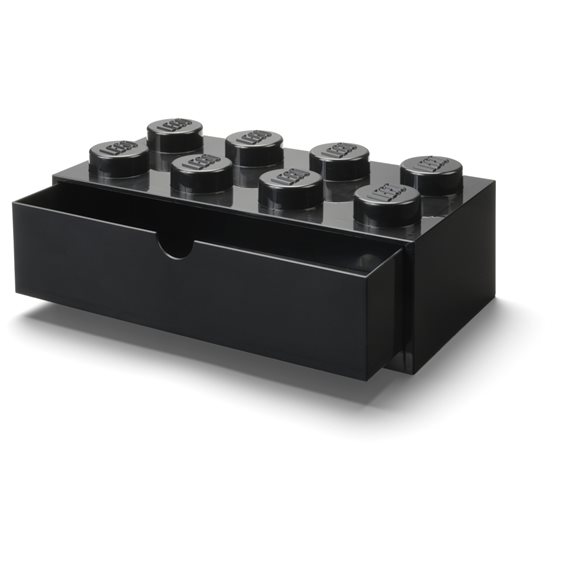 LEGO® ΚΟΥΤΙ ΓΡΑΦΕΙΟΥ ΜΕ ΣΥΡΤΑΡΙ ΟΡΘΟΓΩΝΙΟ ΜΑΥΡΟ - 40211733