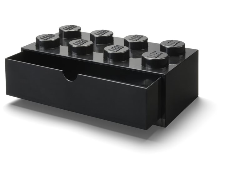 LEGO® ΚΟΥΤΙ ΓΡΑΦΕΙΟΥ ΜΕ ΣΥΡΤΑΡΙ ΟΡΘΟΓΩΝΙΟ ΜΑΥΡΟ - 40211733