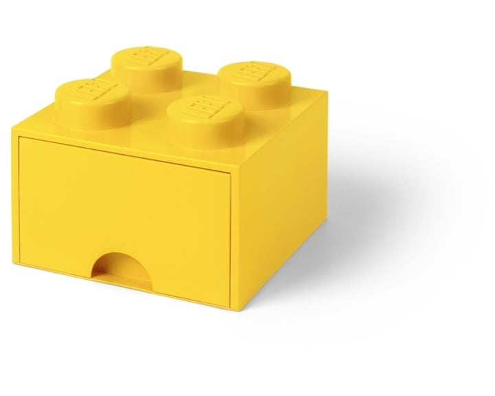 LEGO® ΚΟΥΤΙ ΑΠΟΘΗΚΕΥΣΗΣ ΤΕΤΡΑΓΩΝΟ ΚΙΤΡΙΝΟ ΣΥΡΤΑΡΩΤΟ - 40051732