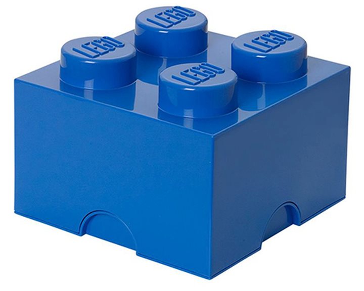 LEGO® ΚΟΥΤΙ ΑΠΟΘΗΚΕΥΣΗΣ ΤΕΤΡΑΓΩΝΟ ΜΕΓΑΛΟ ΜΠΛΕ - 40031731