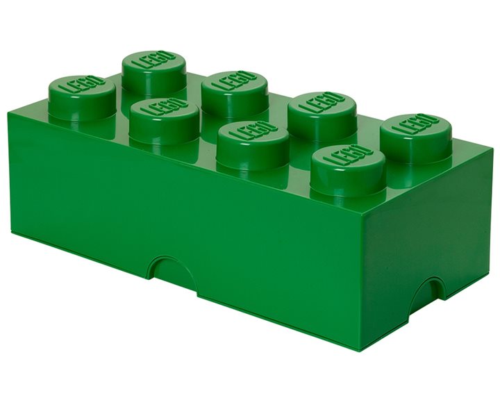 LEGO® ΚΟΥΤΙ ΑΠΟΘΗΚΕΥΣΗΣ ΟΡΘΟΓΩΝΙΟ ΜΕΓΑΛΟ ΠΡΑΣΙΝΟ - 40041734