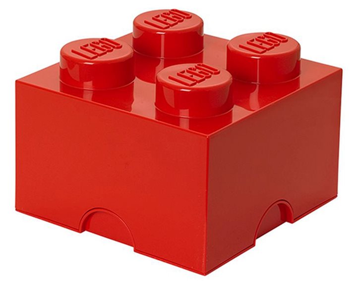 LEGO® ΚΟΥΤΙ ΑΠΟΘΗΚΕΥΣΗΣ ΤΕΤΡΑΓΩΝΟ ΜΕΓΑΛΟ ΚΟΚΚΙΝΟ - 40031730