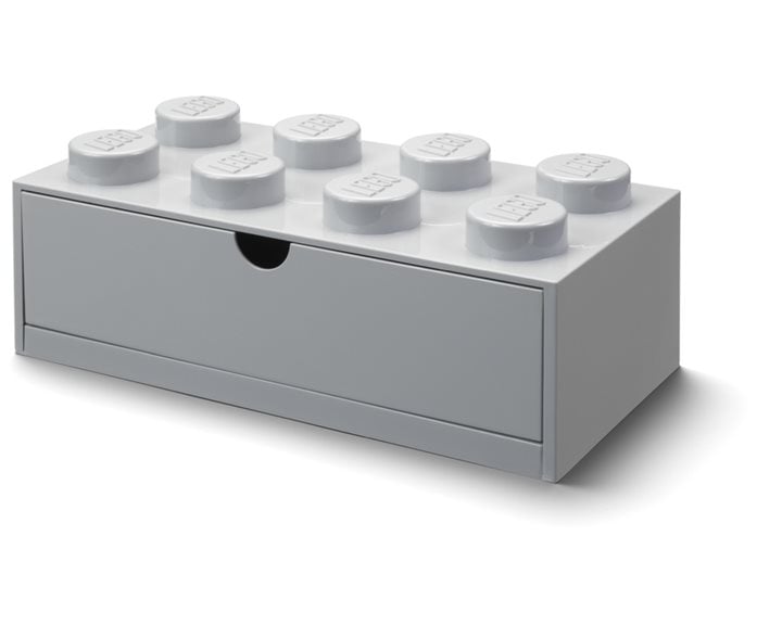 LEGO® ΚΟΥΤΙ ΓΡΑΦΕΙΟΥ ΜΕ ΣΥΡΤΑΡΙ ΟΡΘΟΓΩΝΙΟ ΓΚΡΙ - 40211740