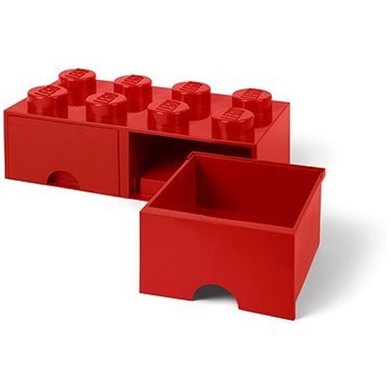 LEGO® ΚΟΥΤΙ ΑΠΟΘΗΚΕΥΣΗΣ ΟΡΘΟΓΩΝΙΟ ΚΟΚΚΙΝΟ ΣΥΡΤΑΡΩΤΟ - 40061730