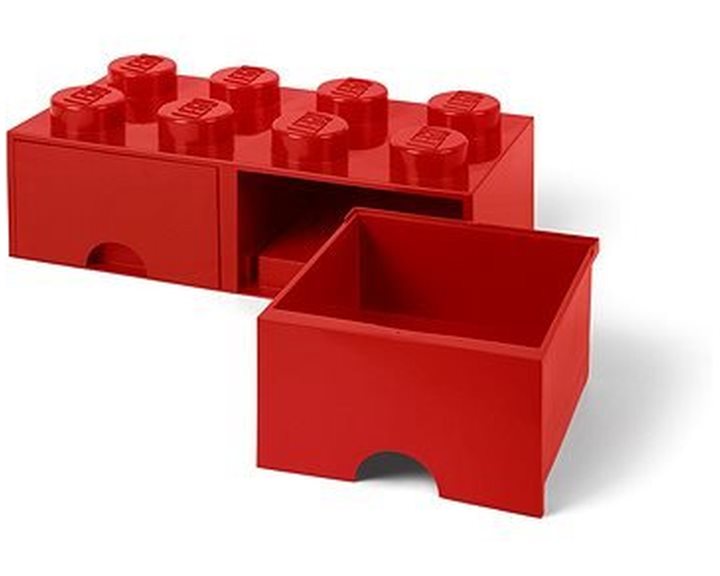 LEGO® ΚΟΥΤΙ ΑΠΟΘΗΚΕΥΣΗΣ ΟΡΘΟΓΩΝΙΟ ΚΟΚΚΙΝΟ ΣΥΡΤΑΡΩΤΟ - 40061730