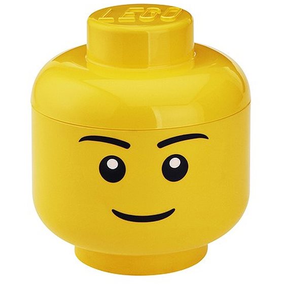 LEGO® ΚΟΥΤΙ ΑΠΟΘΗΚΕΥΣΗΣ ΜΙΚΡΟ ΚΕΦΑΛΙ BOY - 40311724
