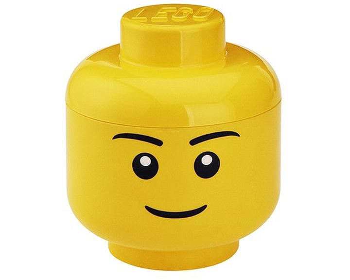 LEGO® ΚΟΥΤΙ ΑΠΟΘΗΚΕΥΣΗΣ ΜΙΚΡΟ ΚΕΦΑΛΙ BOY - 40311724