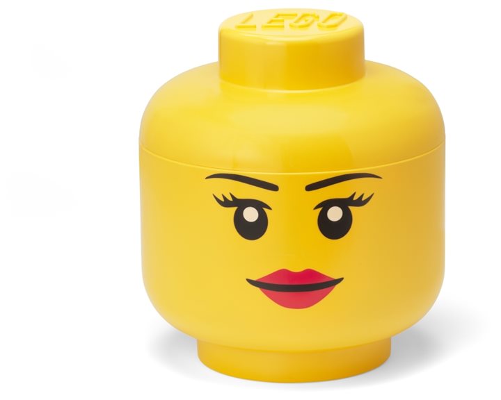 LEGO® ΚΟΥΤΙ ΑΠΟΘΗΚΕΥΣΗΣ ΜΕΓΑΛΟ ΚΕΦΑΛΙ GIRL - 40320805