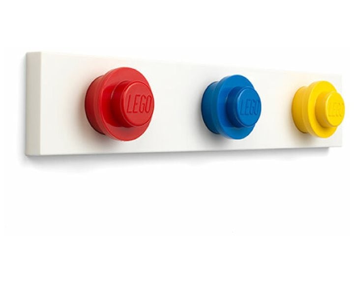 LEGO® ΚΡΕΜΑΣΤΡΑ ΤΟΙΧΟΥ ΜΕ 3 ΘΕΣΕΙΣ (ΚΟΚΚΙΝΟ-ΜΠΛΕ-ΚΙΤΡΙΝΟ) - 41110001