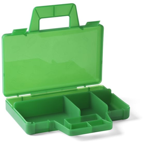 LEGO® ΚΟΥΤΙ ΟΡΓΑΝΩΣΗΣ ΠΡΑΣΙΝΟ TO GO TRANSPARENT - 40870003