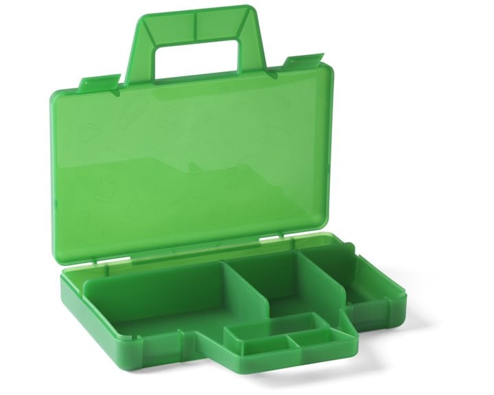 LEGO® ΚΟΥΤΙ ΟΡΓΑΝΩΣΗΣ ΠΡΑΣΙΝΟ TO GO TRANSPARENT - 40870003