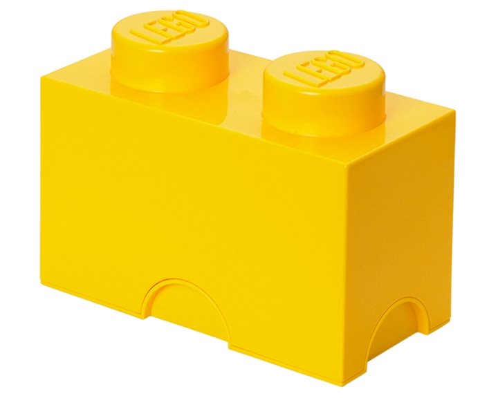 LEGO® ΚΟΥΤΙ ΑΠΟΘΗΚΕΥΣΗΣ ΟΡΘΟΓΩΝΙΟ ΜΙΚΡΟ ΚΙΤΡΙΝΟ - 40021732