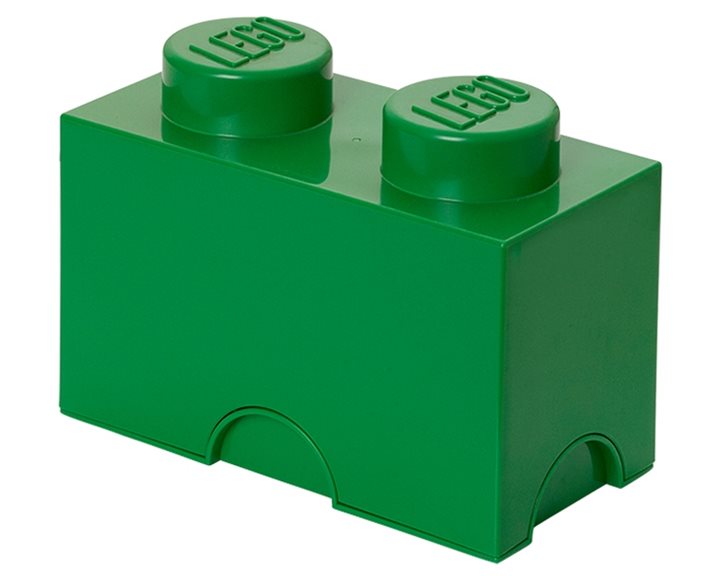 LEGO® ΚΟΥΤΙ ΑΠΟΘΗΚΕΥΣΗΣ ΟΡΘΟΓΩΝΙΟ ΜΙΚΡΟ ΠΡΑΣΙΝΟ - 40021734