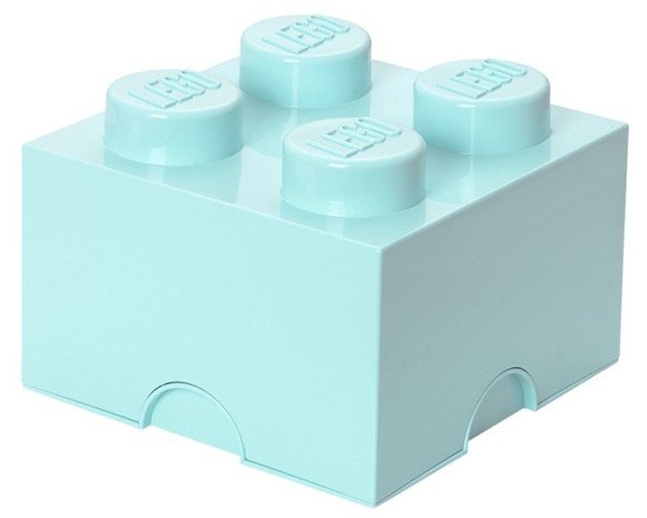 LEGO® ΚΟΥΤΙ ΑΠΟΘΗΚΕΥΣΗΣ ΤΕΤΡΑΓΩΝΟ ΜΕΓΑΛΟ ΓΑΛΑΖΙΟ (AQUA) - 40031742