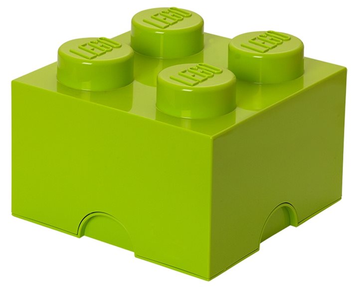 LEGO® ΚΟΥΤΙ ΑΠΟΘΗΚΕΥΣΗΣ ΤΕΤΡΑΓΩΝΟ ΜΕΓΑΛΟ ENTONO ΠΡΑΣΙΝΟ (LIME) - 40031220