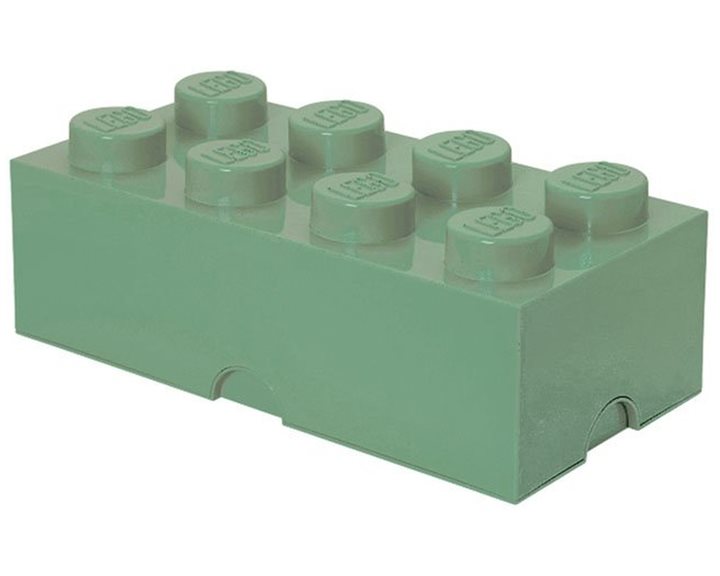 LEGO® ΚΟΥΤΙ ΑΠΟΘΗΚΕΥΣΗΣ ΟΡΘΟΓΩΝΙΟ ΜΕΓΑΛΟ ΠΡΑΣΙΝΟ (SAND) - 40041747