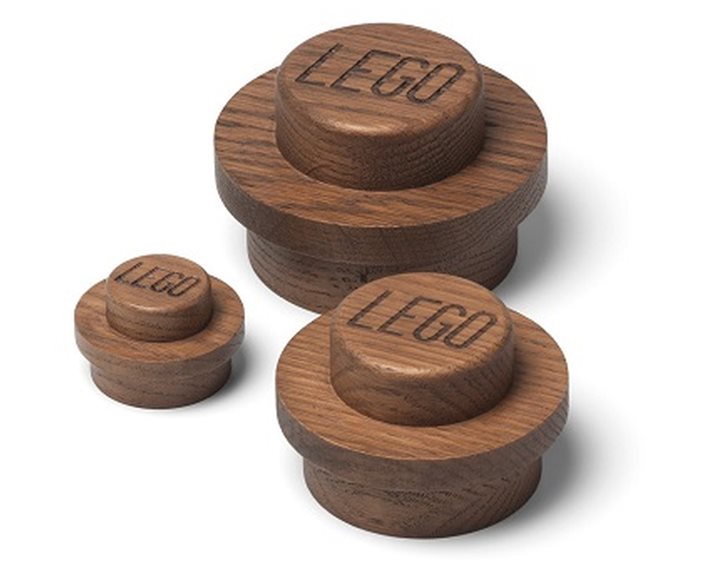 LEGO® ΣΕΤ ΞΥΛΙΝΕΣ ΚΡΕΜΑΣΤΡΕΣ ΤΟΙΧΟΥ OAK DARK STAINED - 40160901