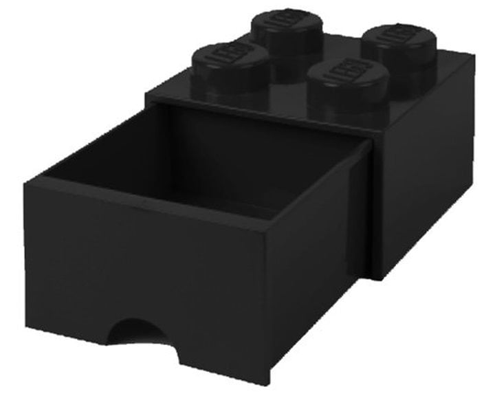 LEGO® ΚΟΥΤΙ ΑΠΟΘΗΚΕΥΣΗΣ ΤΕΤΡΑΓΩΝΟ ΜΑΥΡΟ ΣΥΡΤΑΡΩΤΟ - 40051733