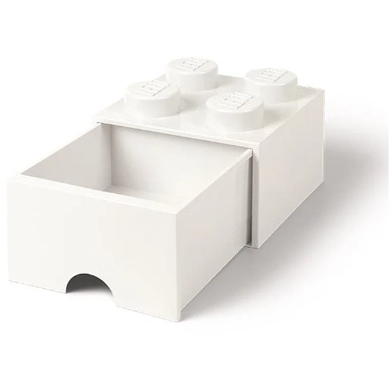 LEGO® ΚΟΥΤΙ ΑΠΟΘΗΚΕΥΣΗΣ ΤΕΤΡΑΓΩΝΟ ΑΣΠΡΟ ΣΥΡΤΑΡΩΤΟ - 40051735
