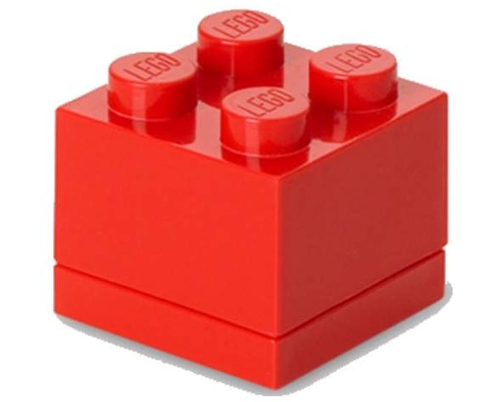 LEGO® ΚΟΥΤΙ ΑΠΟΘΗΚΕΥΣΗΣ ΤΕΤΡΑΓΩΝΟ MINI ΚΟΚΚΙΝΟ - 40111730
