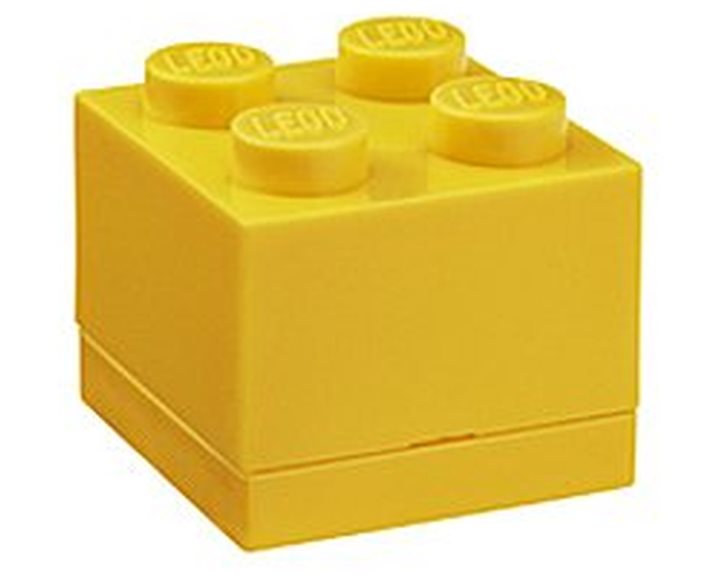 LEGO® ΚΟΥΤΙ ΑΠΟΘΗΚΕΥΣΗΣ ΤΕΤΡΑΓΩΝΟ MINI ΚΙΤΡΙΝΟ - 40111732