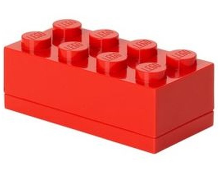 LEGO® ΚΟΥΤΙ ΑΠΟΘΗΚΕΥΣΗΣ ΟΡΘΟΓΩΝΙΟ MINI ΚΟΚΚΙΝΟ - 40121730