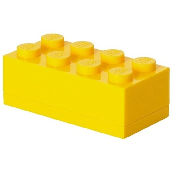 LEGO® ΚΟΥΤΙ ΑΠΟΘΗΚΕΥΣΗΣ ΟΡΘΟΓΩΝΙΟ MINI ΚΙΤΡΙΝΟ - 40121732