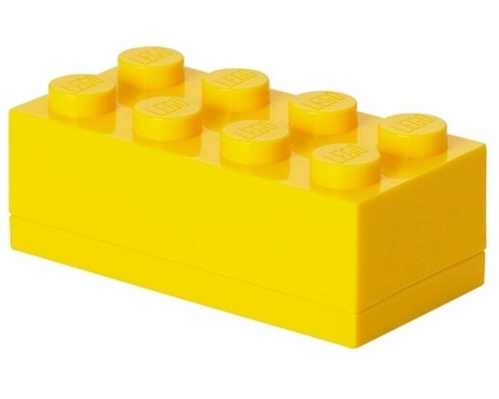 LEGO® ΚΟΥΤΙ ΑΠΟΘΗΚΕΥΣΗΣ ΟΡΘΟΓΩΝΙΟ MINI ΚΙΤΡΙΝΟ - 40121732