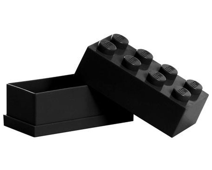 LEGO® ΚΟΥΤΙ ΑΠΟΘΗΚΕΥΣΗΣ ΟΡΘΟΓΩΝΙΟ MINI ΜΑΥΡΟ - 40121733