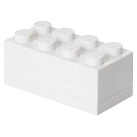 LEGO® ΚΟΥΤΙ ΑΠΟΘΗΚΕΥΣΗΣ ΟΡΘΟΓΩΝΙΟ MINI ΑΣΠΡΟ - 40121735