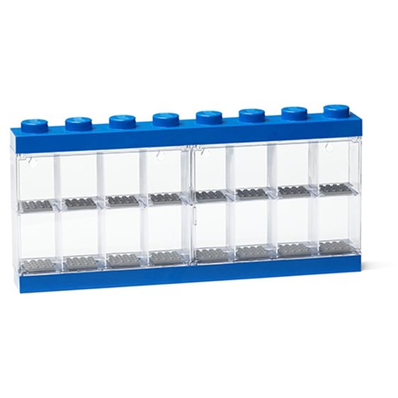 LEGO® ΒΙΤΡΙΝΑ ΓΙΑ ΦΙΓΟΥΡΕΣ ΜΕ 16 ΘΕΣΕΙΣ ΜΠΛΕ - 40660005
