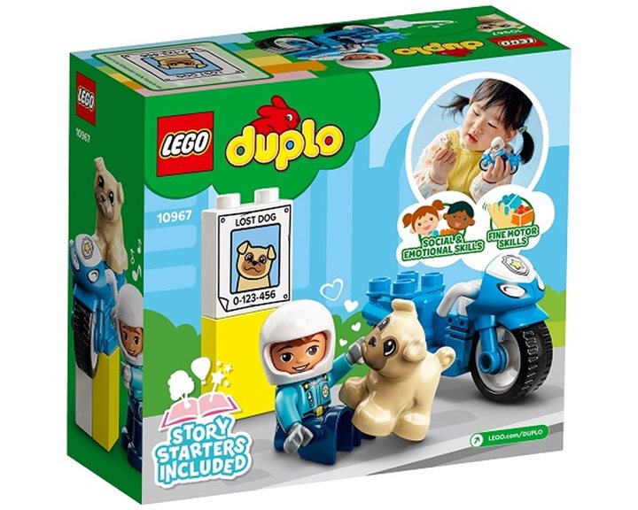 LEGO Duplo Αστυνομική Μοτοσικλέτα 10967