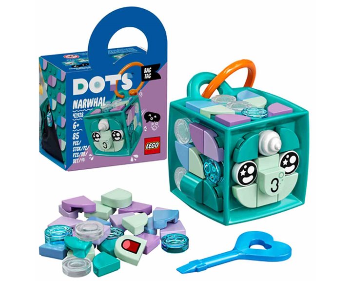 LEGO DOTS: BAG TAG NARWHAL