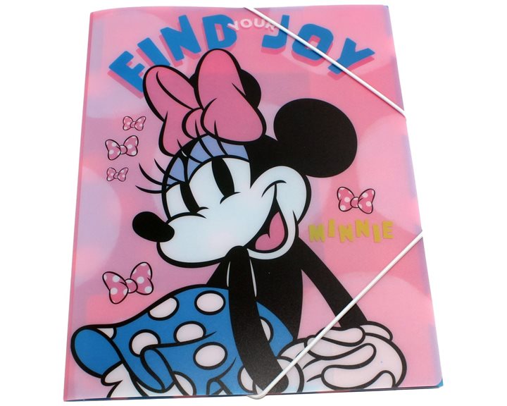 Ντοσιέ Λάστιχο Α4 Gim Minnie 340-38515