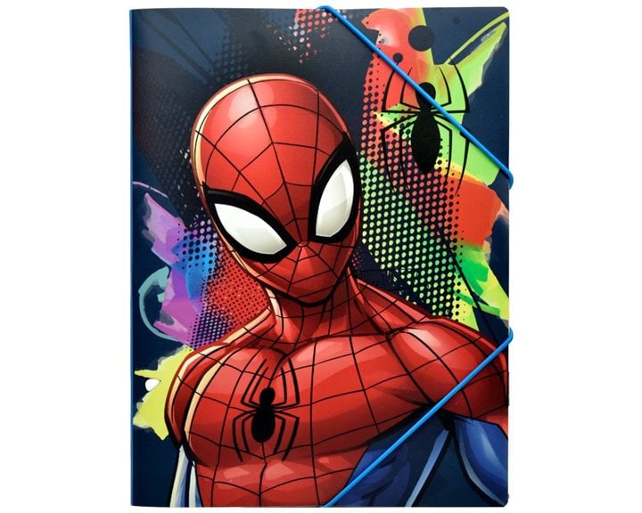 Ντοσιέ Λάστιχο Α4 Gim Spiderman 337-06515