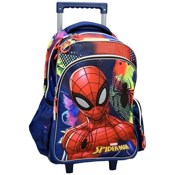 Σακίδιο Trolley  Gim Spiderman Silver Eyes 337-06074