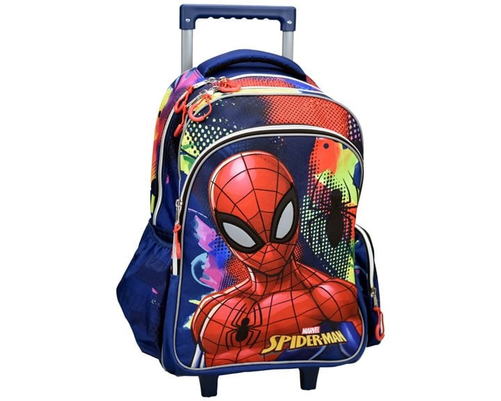 Σακίδιο Trolley  Gim Spiderman Silver Eyes 337-06074
