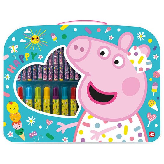 ΣΕΤ ΖΩΓΡΑΦΙΚΗΣ ART CASE PEPPA PIG
