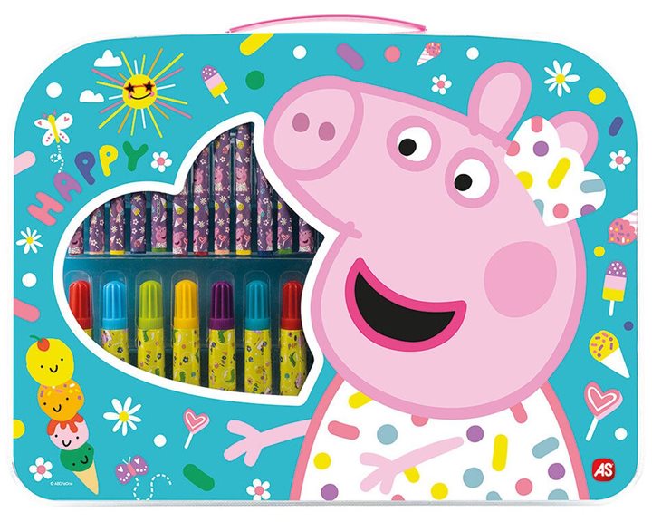 ΣΕΤ ΖΩΓΡΑΦΙΚΗΣ ART CASE PEPPA PIG