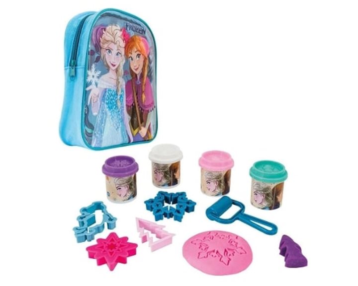 ΠΛΑΣΤΕΛΙΝΗ DISNEY FROZEN  ΤΣΑΝΤΑ ΠΛΑΤΗΣ ΜΕ 4 ΒΑΖΑΚΙΑ - ΚΑΠΑΚΙΑ ΚΑΛΟΥΠΑΚΙΑ ΚΑΙ 5 ΕΡΓΑΛΕΙΑ (200GR) : ΤΣΑΝΤΑ ΠΛΑΤΗΣ ΜΕ 4 ΒΑΖΑΚΙΑ - ΚΑΠΑΚΙΑ ΚΑΛΟΥΠΑΚΙΑ ΚΑΙ 5 ΕΡΓΑΛΕΙΑ (200GR)