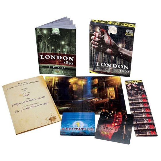 As company Επιτραπέζιο Παιχνίδι Crime Scene London 1892 Για Ηλικίες 18+ Χρονών Και 1+ Παίκτες 1040-21701