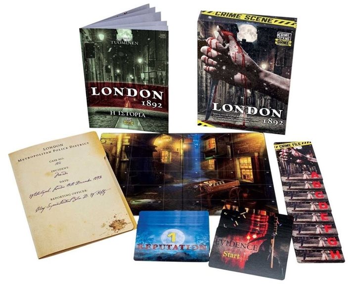 As company Επιτραπέζιο Παιχνίδι Crime Scene London 1892 Για Ηλικίες 18+ Χρονών Και 1+ Παίκτες 1040-21701