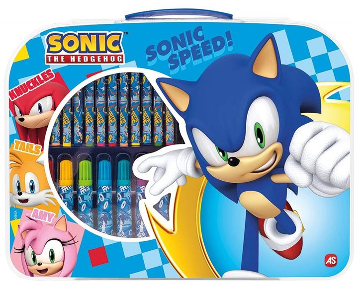 ΣΕΤ ΖΩΓΡΑΦΙΚΗΣ ART CASE: SONIC THE HEDGEHOG