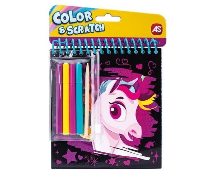 ΣΕΤ ΖΩΓΡΑΦΙΚΗΣ POCKET FANTASY DREAMS COLOR   SCRATCH