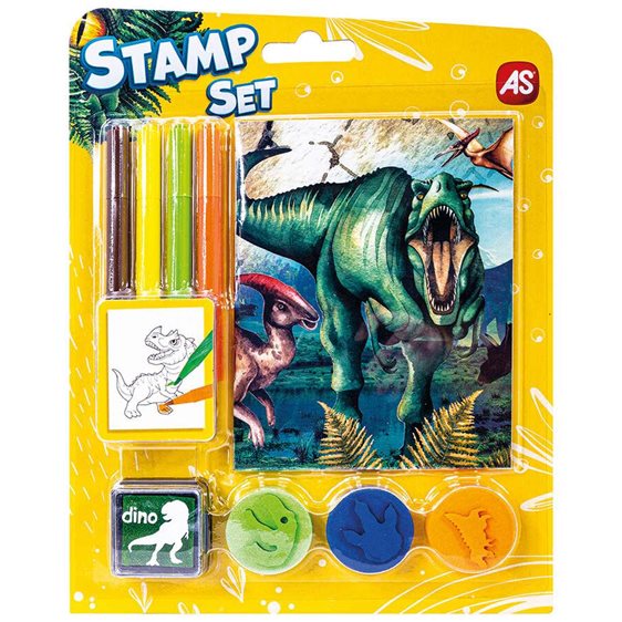 ΣΕΤ ΖΩΓΡΑΦΙΚΗΣ POCKET ΔΕΙΝΟΣΑΥΡΟΙ STAMP SET