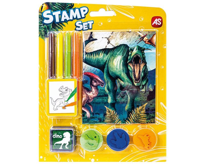 ΣΕΤ ΖΩΓΡΑΦΙΚΗΣ POCKET ΔΕΙΝΟΣΑΥΡΟΙ STAMP SET