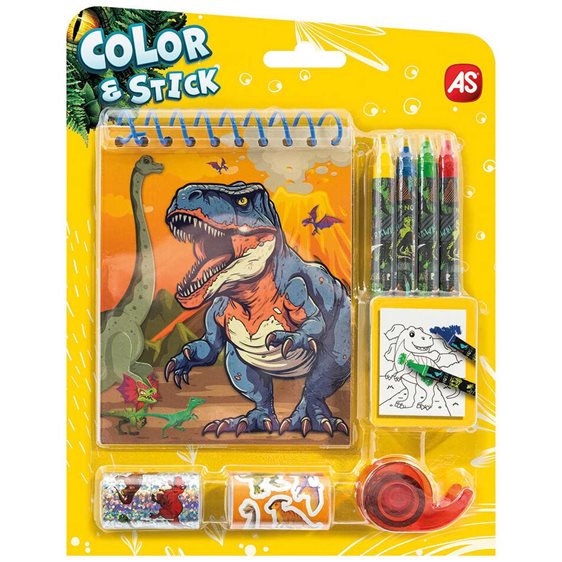 ΣΕΤ ΖΩΓΡΑΦΙΚΗΣ POCKET ΔΕΙΝΟΣΑΥΡΟΙ COLOR   STICK