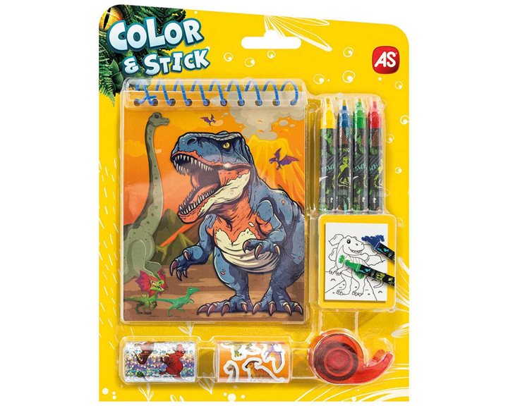 ΣΕΤ ΖΩΓΡΑΦΙΚΗΣ POCKET ΔΕΙΝΟΣΑΥΡΟΙ COLOR   STICK